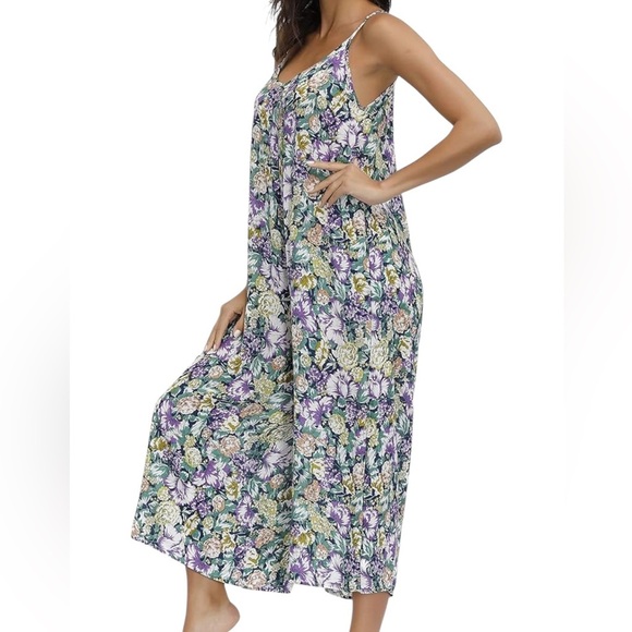 Buenos Ninos Large Floral Jumpsuit One Piece Y1 - Picture 2 of 7